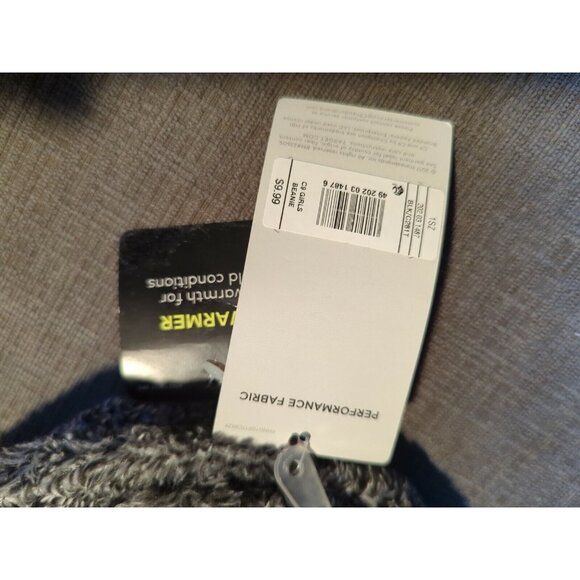 Kids Champion Warmer Beanie Hat Unisex One Size Gray Fuzzy Polyester Cold Weathe - Picture 3 of 3